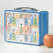 Lunch Box Blocs de violon coloré (En situation)