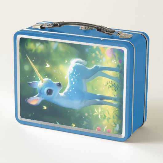 Lunch Box Blue Fawnicorn (Dos)