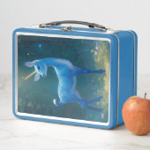 Lunch Box Blue Fawnicorn (En situation)