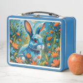 Lunch Box Blue Rabbit Kid's (En situation)