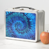 Lunch Box Blue Swirl (En situation)