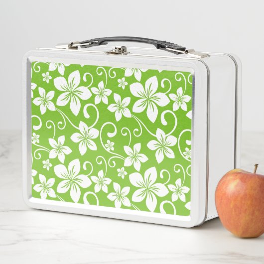 LUNCH BOX BLULE HAWAII (LIME) (En situation)