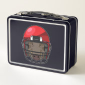 Lunch Box Bois de football Sports (Dos)