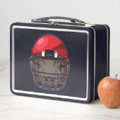 Lunch Box Bois de football Sports (En situation)