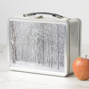 Lunch Box Bois enneigés