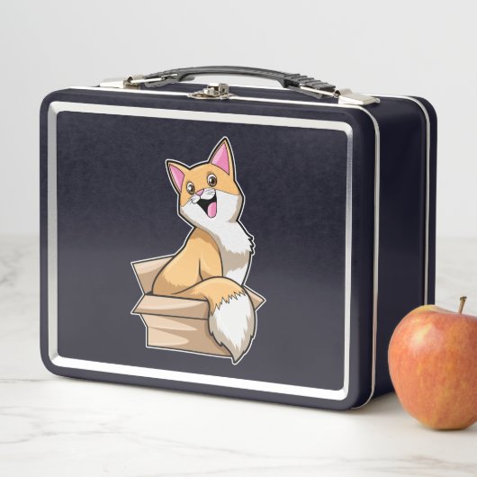 Lunch Box Boîte à chat (En situation)
