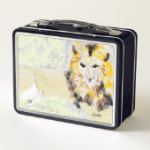 Lunch Box Boîte À Déjeuner : Amour D'Un Lion (Dos)