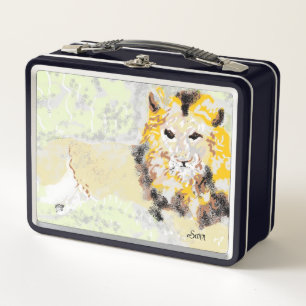 Lunch Box Boîte À Déjeuner : Amour D'Un Lion