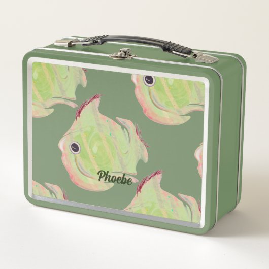 Lunch Box Boîte à déjeuner de poisson mignonne (Devant)