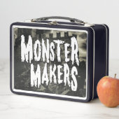 Lunch Box Boîte à déjeuner MONSTER MAKERS (En situation)
