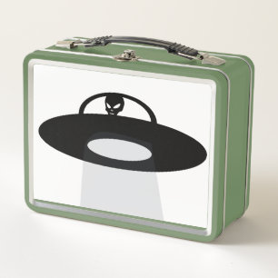 LUNCH BOX BOÎTE À DÉJEUNER RÉTRO UFO