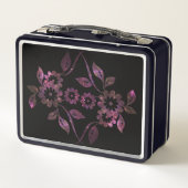 Lunch Box Boîte à lunch à fleurs (Dos)