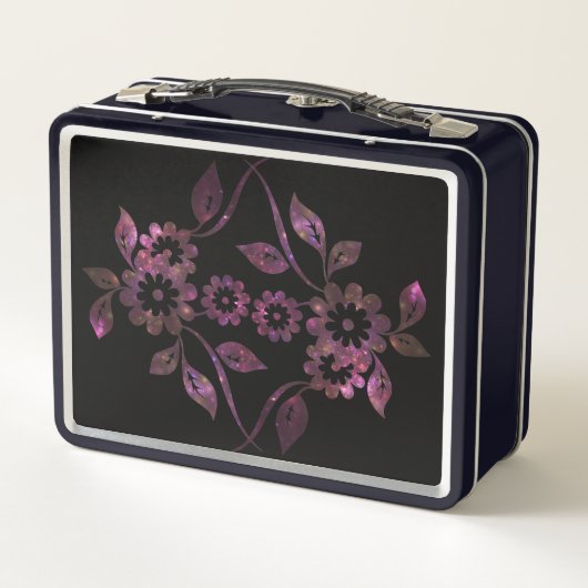 Lunch Box Boîte à lunch à fleurs (Dos)