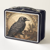 Lunch Box Boîte à lunch Art Nouveau Crow (Devant)