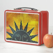Lunch Box Boîte à lunch au soleil souriant (En situation)