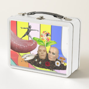 Lunch Box Boîte à lunch d'art étrange