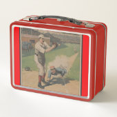 Lunch Box Boîte à lunch de l'affiche de baseball (Dos)