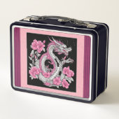 Lunch Box Boîte à lunch Dragon Fleur (Dos)