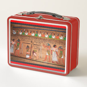 Lunch Box Boîte à lunch Egypte-Hiéroglyphes