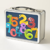 Lunch Box Boîte à lunch en métal de l'école (Dos)