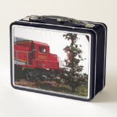 Lunch Box Boîte à lunch en métal du train génial (Dos)