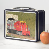 Lunch Box Boîte à lunch en métal du train génial (En situation)