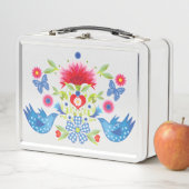 Lunch Box Boîte à lunch en métal FolkFest (En situation)