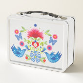 Lunch Box Boîte à lunch en métal FolkFest (Dos)