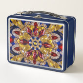 Lunch Box Boîte à lunch en métal inoxydable avec couleurs Co (Devant)