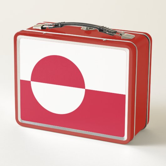 Lunch Box Boîte à lunch en métal inoxydable avec drapeau du  (Dos)