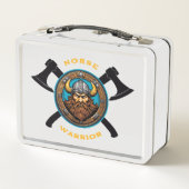 Lunch Box Boîte à lunch en métal Norse Warrior (Dos)
