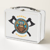 Lunch Box Boîte à lunch en métal Norse Warrior (Devant)