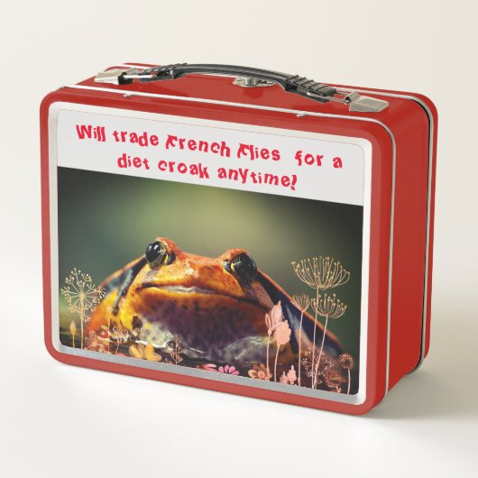 Lunch Box Boîte à lunch en métal pour enfant cool (Dos)