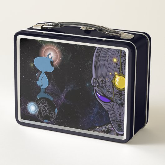 Lunch Box Boîte à lunch en métal Qwiby (Dos)