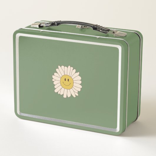 Lunch Box Boîte à lunch en métal Retro Good Vibes (Dos)