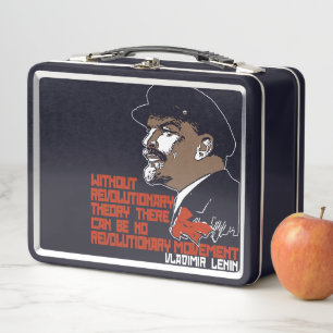 Lunch Box Boîte à lunch en métal VLADIMIR LENIN