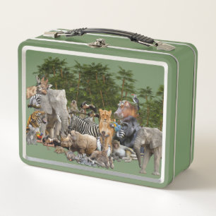 Lunch Box Boîte à lunch Jungle Rumbles