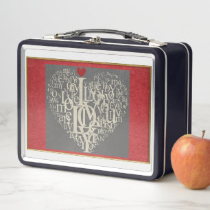 Lunch Box Boîte à lunch Love