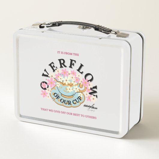 Lunch Box Boîte à lunch OVERFLOW Conçu par Adiela Akoo (Dos)