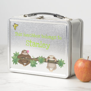 Lunch Box Boîte à lunch personnalisée Stanley Sloth (verte)