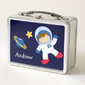 Lunch Box Boîte à lunch petit garçon astronaute (Devant)