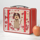 Lunch Box Boîte à lunch pour chien Brown (En situation)