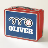 Lunch Box Boîte à lunch pour enfants avec imprimé de base-ba (Dos)