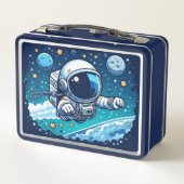 Lunch Box Boîte à lunch pour l'aventure des astronautes (Dos)