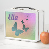 Lunch Box Boîte à lunch pour papillon personnalisé (En situation)