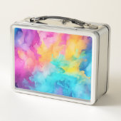 Lunch Box Boîte à lunch pour peinture arc-en-ciel (Dos)