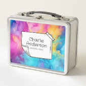 Lunch Box Boîte à lunch pour peinture arc-en-ciel (Devant)