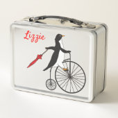 Lunch Box Boîte à lunch pour pingouin à grande roue (Dos)