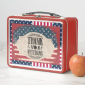 Lunch Box Boîte à lunch pour vétérans Merci (En situation)