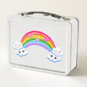 Lunch Box Boîte à lunch Rainbow Clouds (Dos)